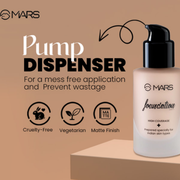 Flawless Glow Duo | MARS God’s Glow Illuminator + Full Coverage Foundation | All-Day Hydration & Glowy Finish