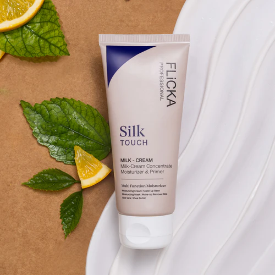Flicka Flawless Base Duo | Silk Touch 3-in-1 Primer + The Base Story Foundation for Long-Lasting, Matte Perfection