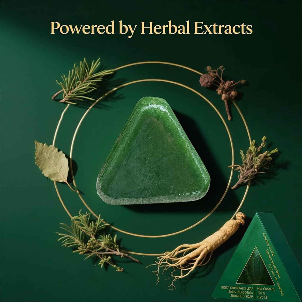 HerbalGlow Solid Shampoo Bar