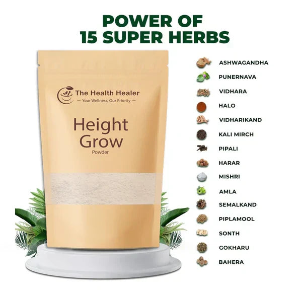 Height Grow Powder – 🌿 Natural Growth Support | 🎁 BUY 1 GET 2 FREE