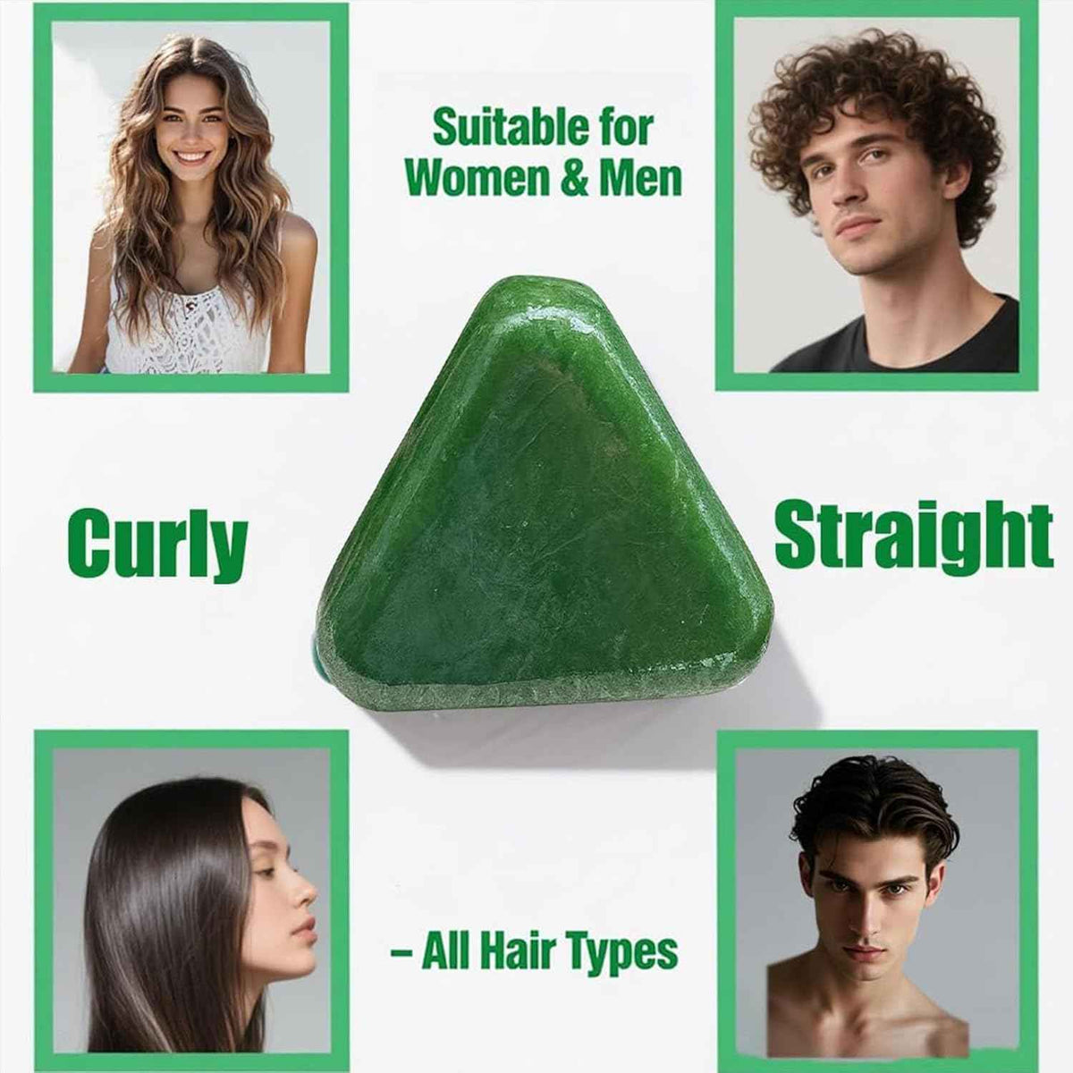 HerbalGlow Solid Shampoo Bar