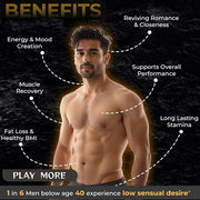 Play More Powerful African Herbs Powder for Men – 150g | 25Natural Herbs Energy & Overall Wellbeing