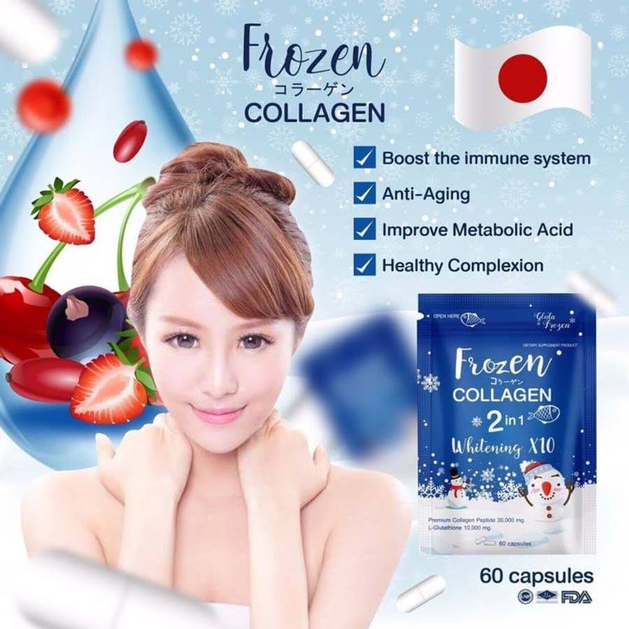 Gluta Frozen Collagen 2 In 1 Capsules ( 60 )