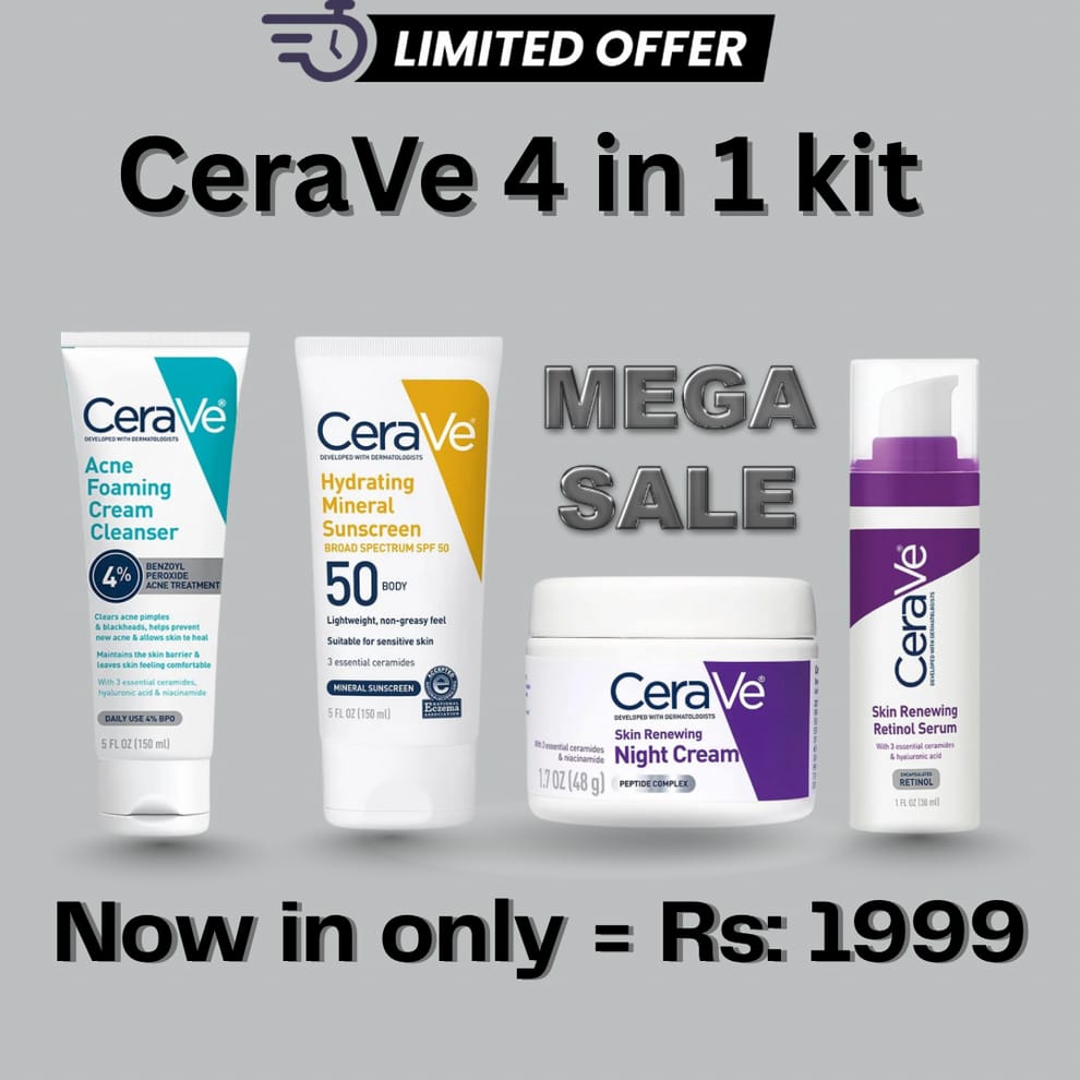 CeraVe 4-in-1 Skincare Kit