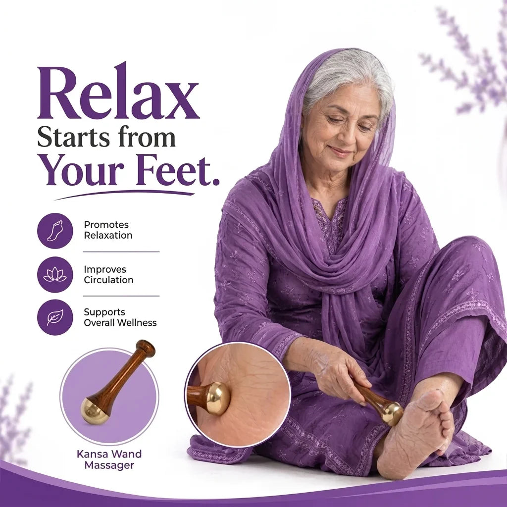 Kansa Wand Massager (Premium Quality)