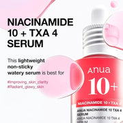 Anua Niacinamide 10 TXA 4 Serum 30ml